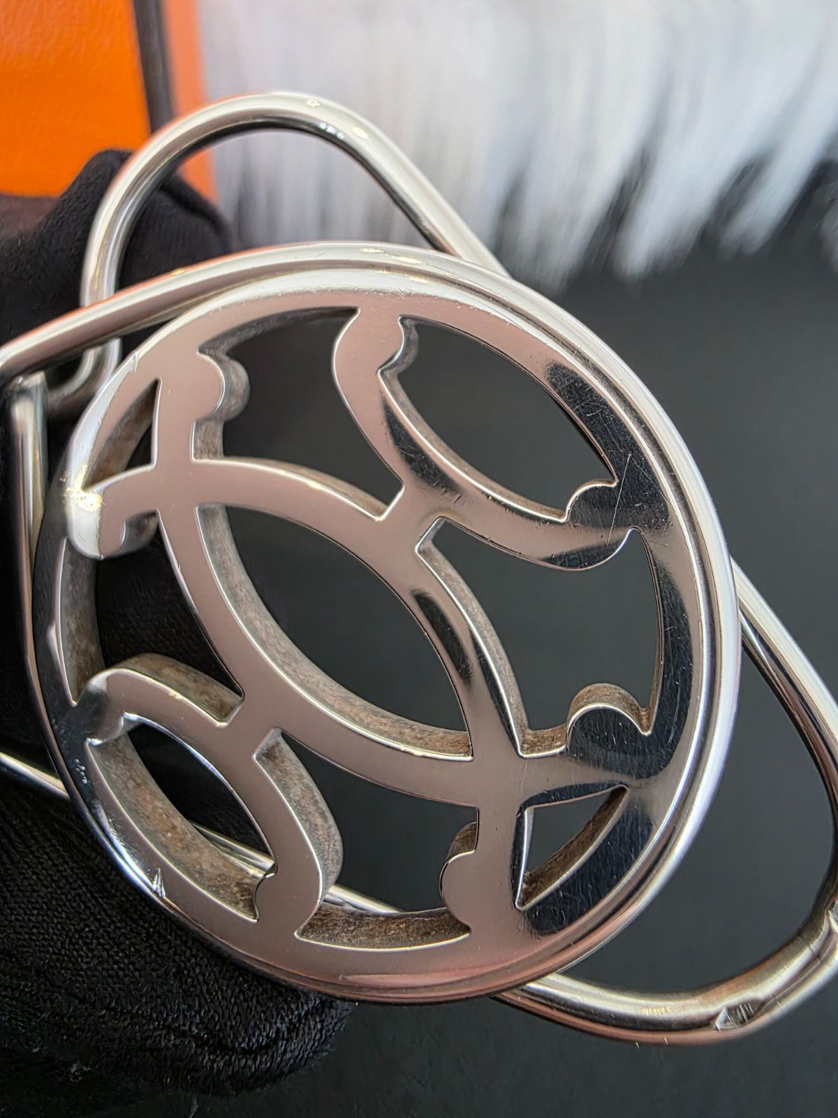 HERMES エルメス マネークリップ エクリプス エブリン パン