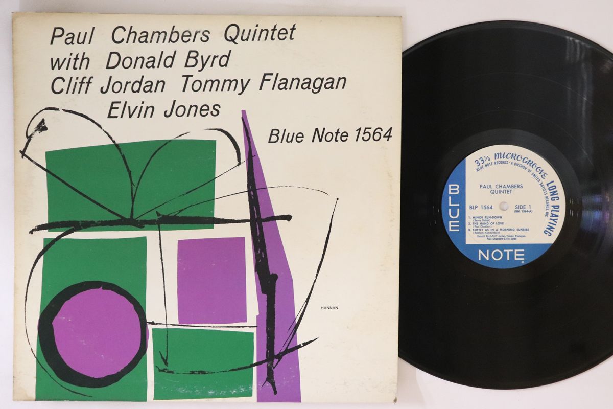 米LP Paul Chambers Quintet Paul Chambers Quintet BLP1564 BLUE NOTE /00260 Paul Chambers Quintet Blue Note BLP 1564 Japan shrink VINYL