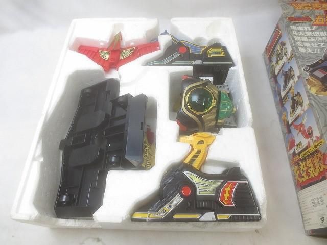 中古品 ホビー 五星戦隊ダイレンジャー DX天空気殿 気伝獣4体セット 中古品 ホビー 五星戦隊ダイレンジャー DX天空気殿 気伝獣4体