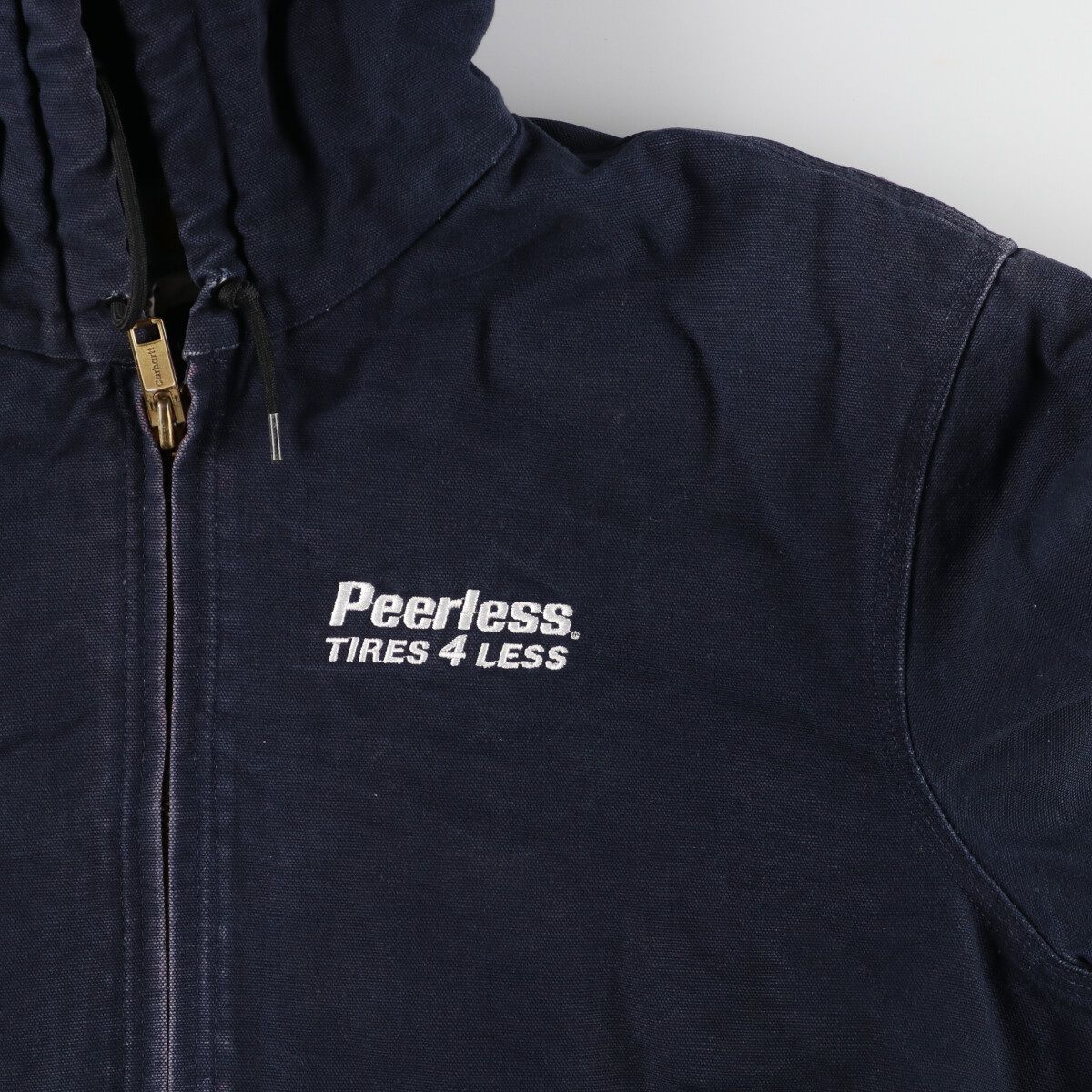 古着 カーハート Carhartt アクティブジャケット ダック地フルジップ