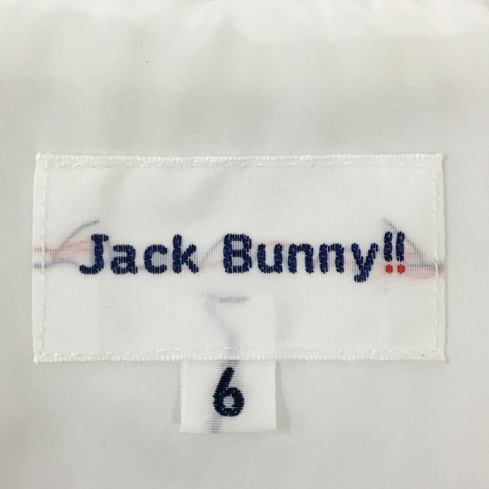 ジャックバニー 中綿ジャケット 白×黒 ロゴテープ メンズ 6 XL ゴルフウェア Jack Bunny LLC-HASEGAWATOSO_COM