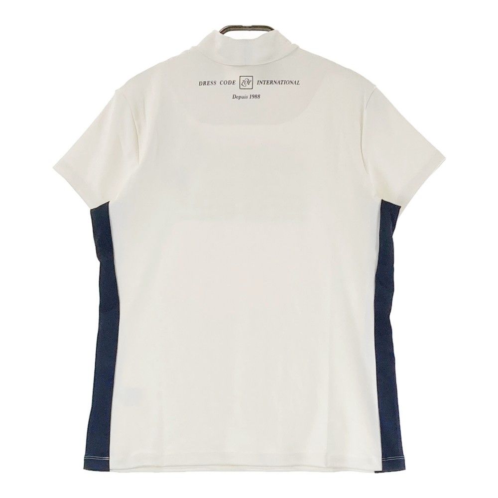 サイズ：40 ZOY ゾーイ 071622000 半袖ハイネックTシャツ  ホワイト系 [240101416527] ゴルフウェア レディース ストスト サイズ：40 ZOY ゾーイ 071622000 半袖ハイネックTシャツ