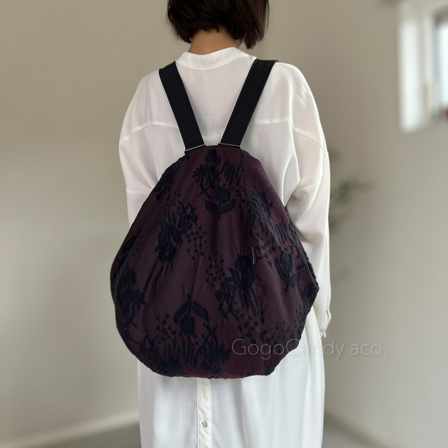 おもちリュック ふっくらフラワー