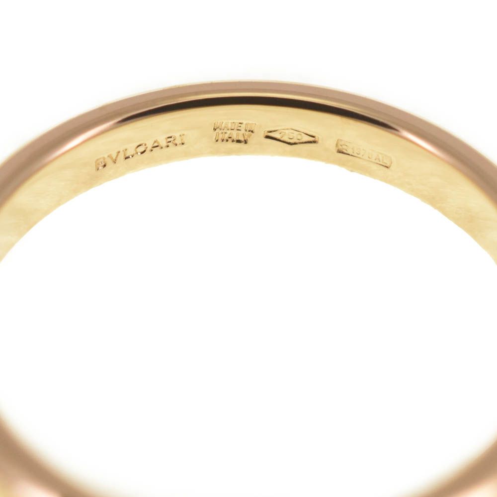 ブルガリ BVLGARI ウェディング リング サイズ50 JP10 K18YG レディース S 139666