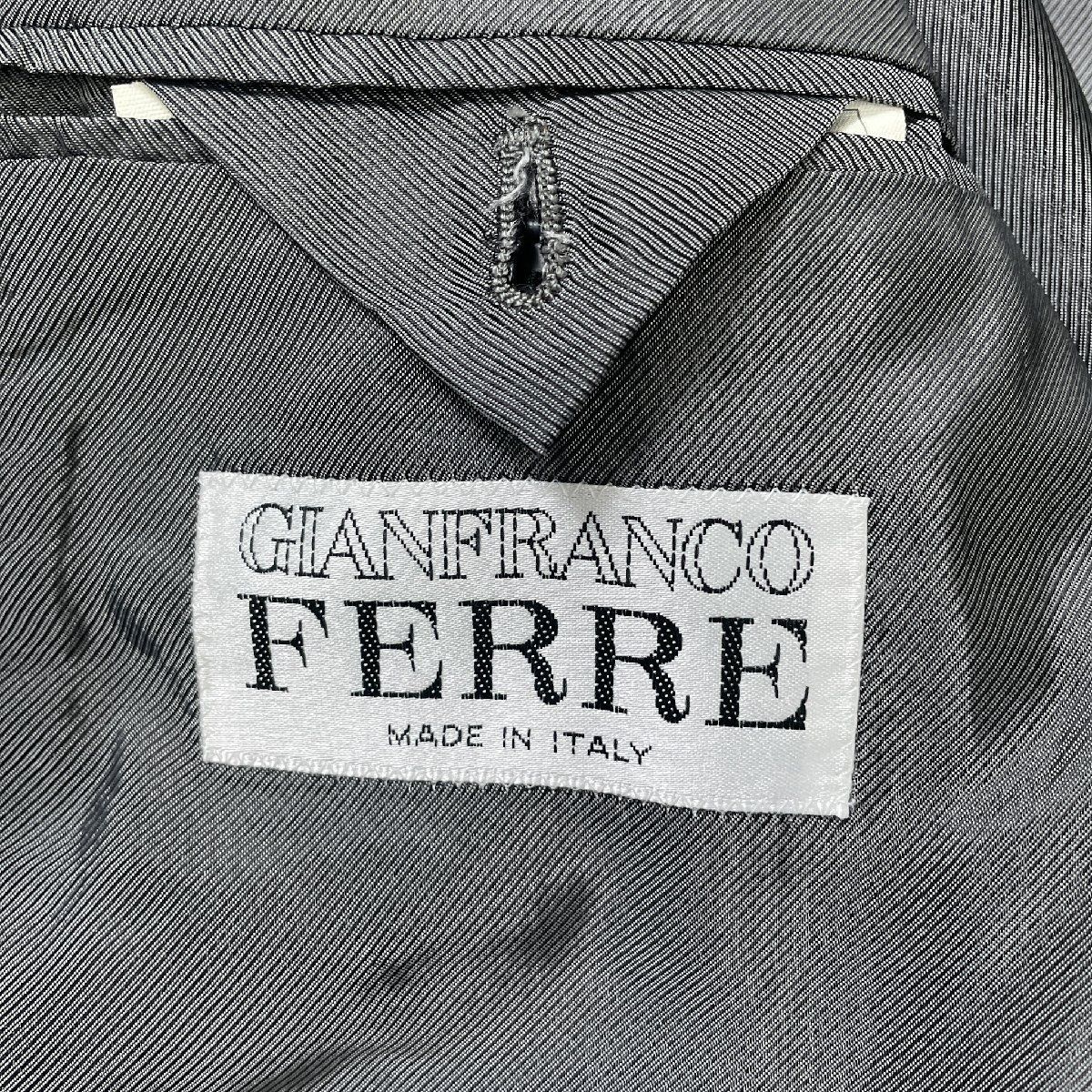 ○イタリア製 シルク混○ GIANFRANCO FERRE ジャンフランコフェレ 
