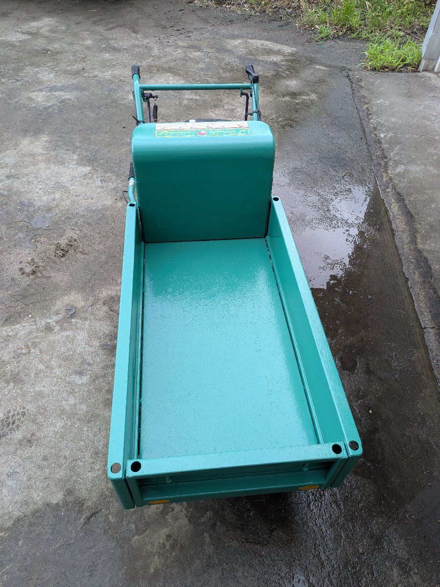 鹿児島発 築水キャニコム ガソリンエンジンクローラーBP412 積載250