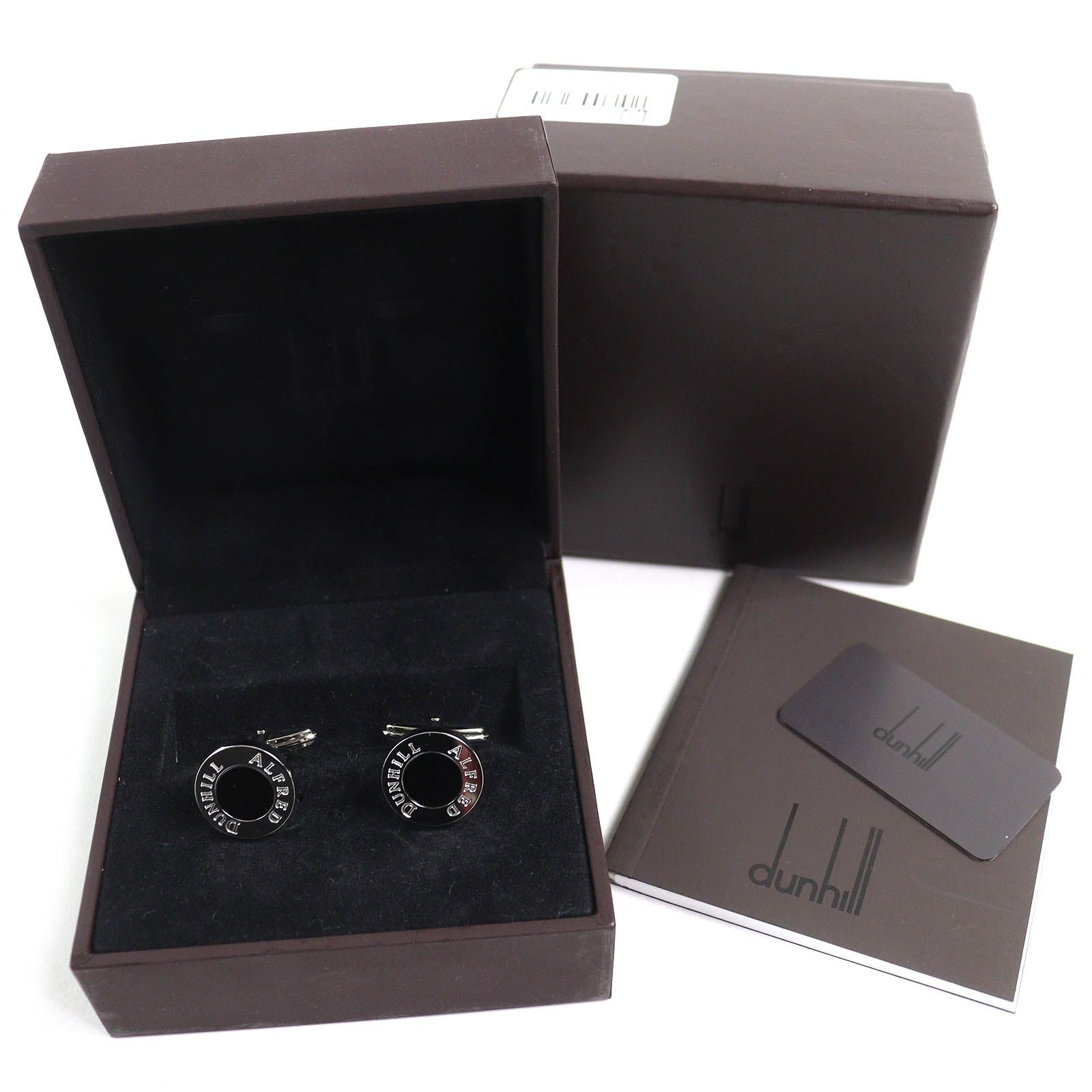 極美品△Dunhill ダンヒル ADコイン ラウンドロゴ カフスボタン 極美品△Dunhill ダンヒル ADコイン ラウンドロゴ カフスボタン