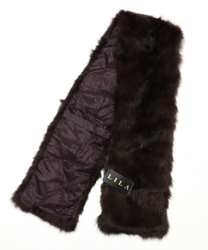 □未使用品□sable 毛皮 セーブル ストール ロシアンセーブル
