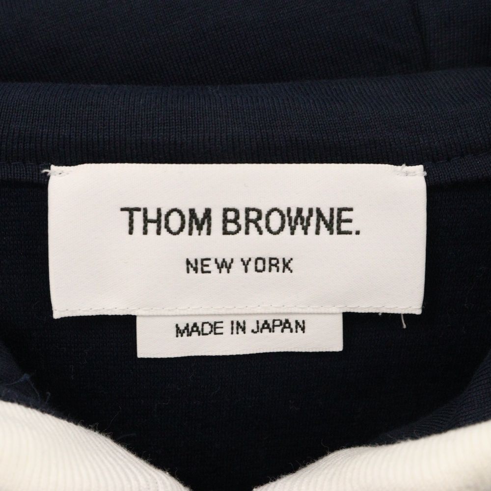THOM BROWNE (トムブラウン) ジップアップフーディー チャンキー