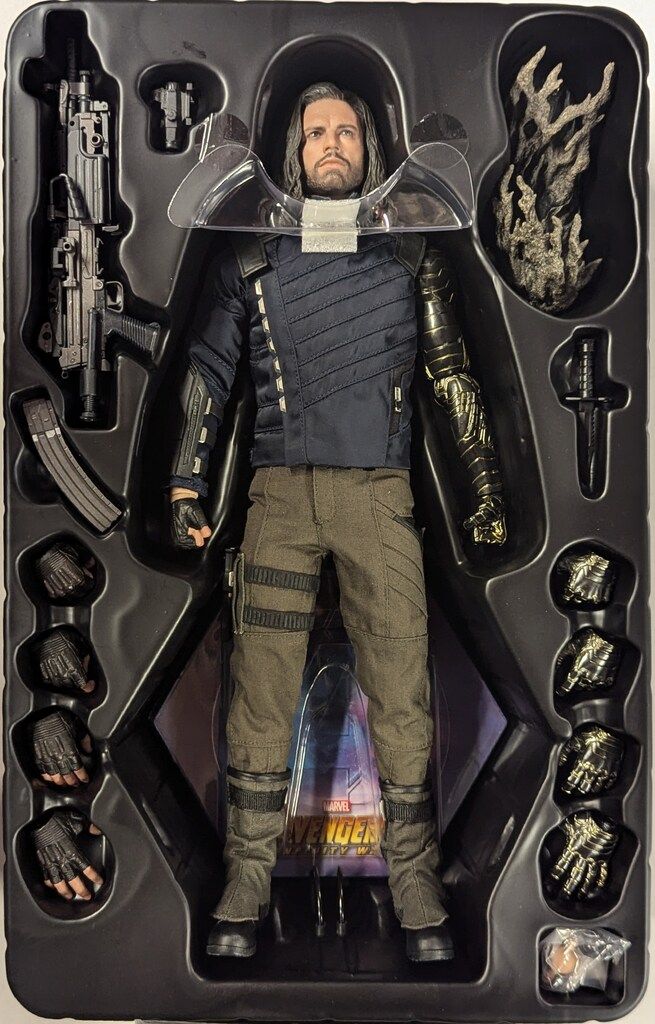 HOTTOYS MOVIE MASTERPIECE AVENGERS / INFINITY WAR BUCKY BARNES