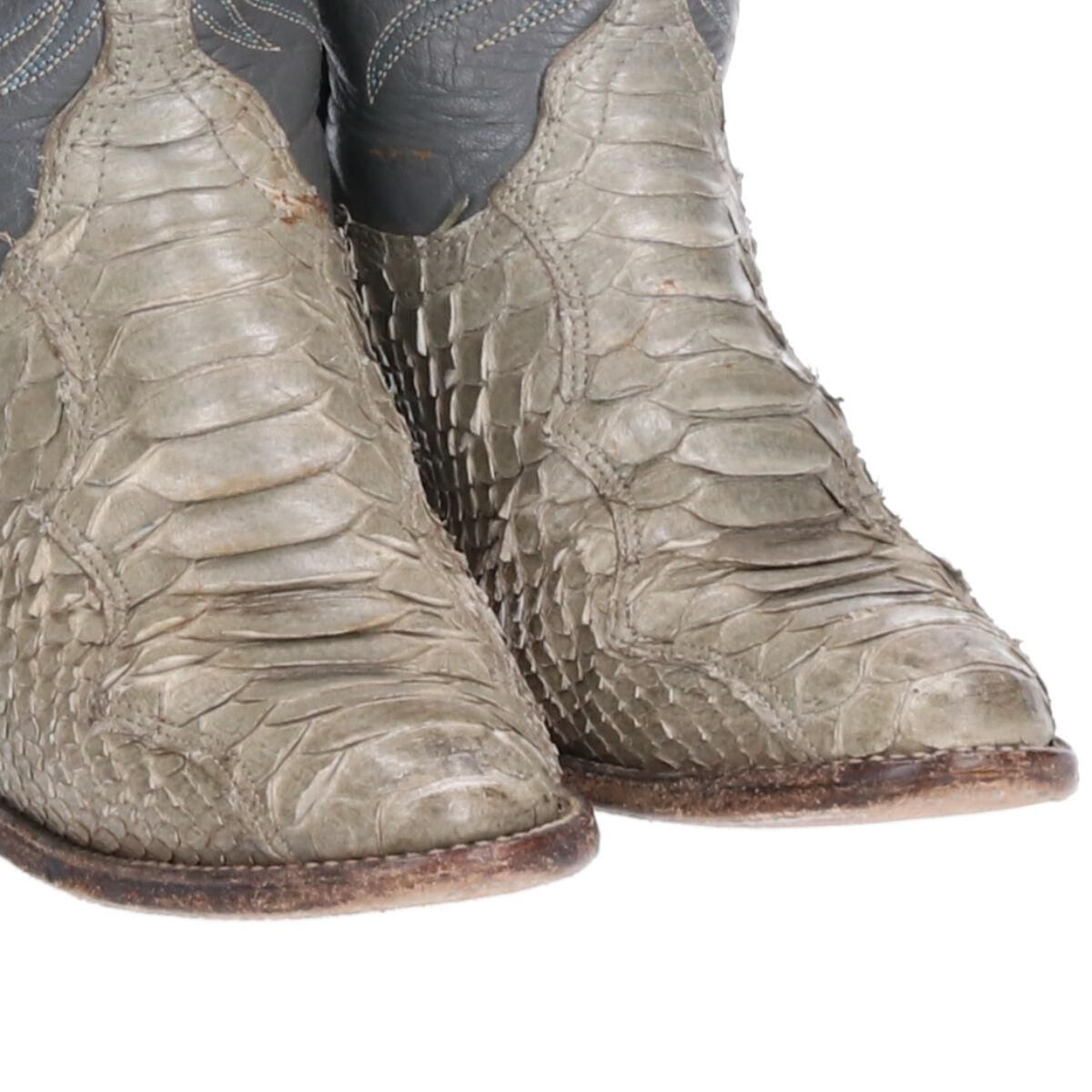 DAN POST ダンポスト ウエスタンブーツ パイソン