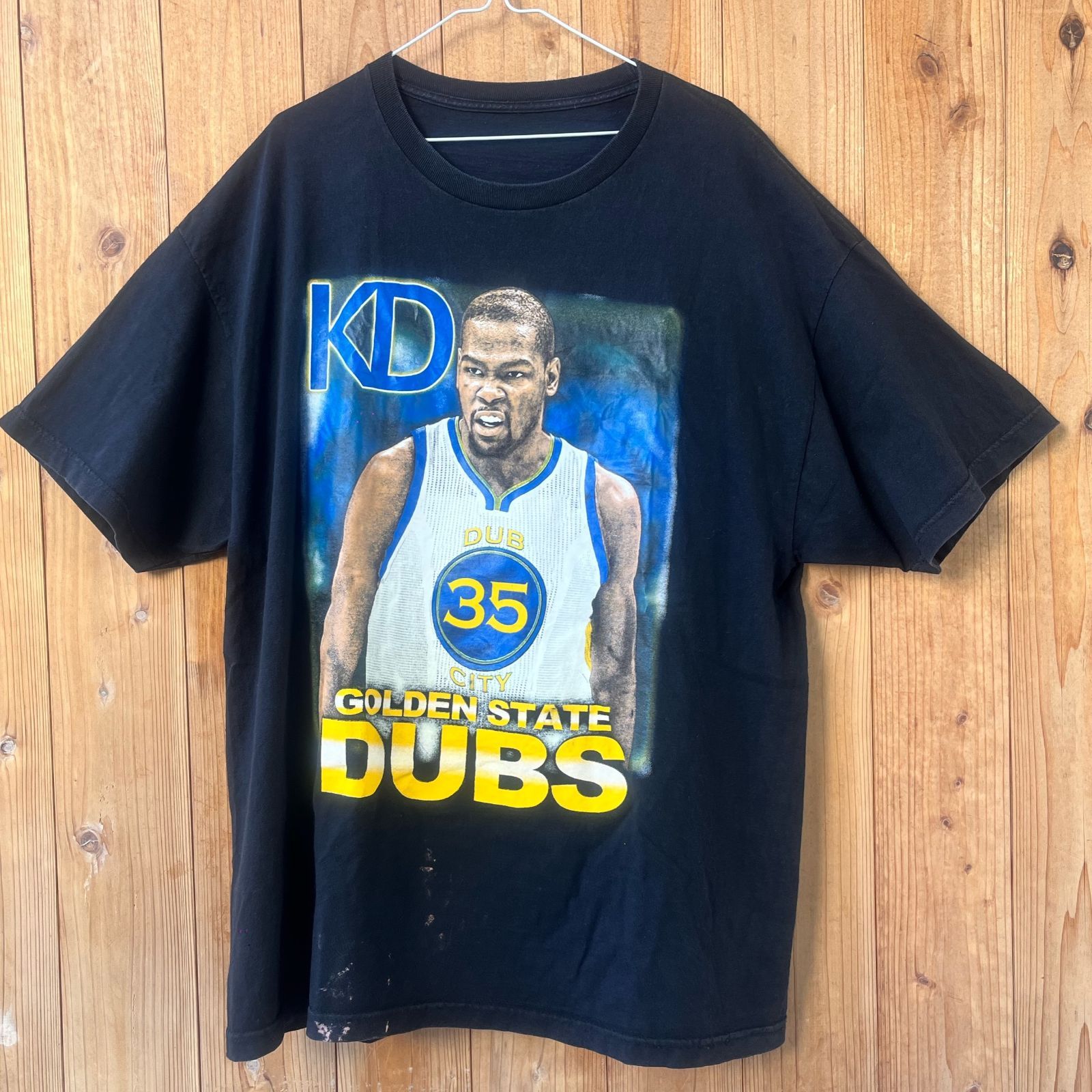 NBA選手 ケビン・デュラント 豪快かつ大味なプリントTシャツ