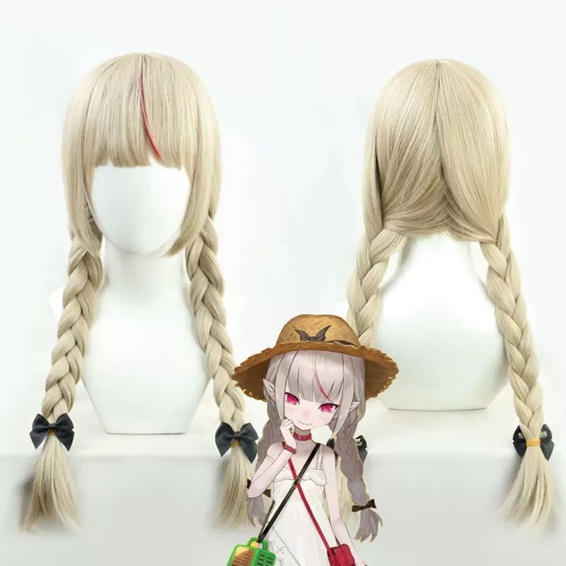 好評 魔界のりりむ （にじさんじ ウィッグ コスプレ メイド服 コスプレウィッグ