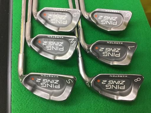 ピン ZING 2 ステンレス 9S アイアンセット IR リシャフト フレックスその他 メンズ 男性用 右利き 右用 Cランク ゴルフクラブ