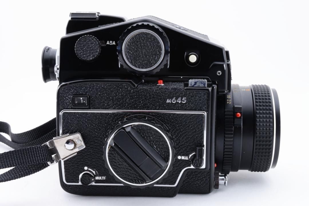 ✨完動品✨Mamiya マミヤ M645 SEKOR C 80mm F2.8 中判フィルムカメラ 