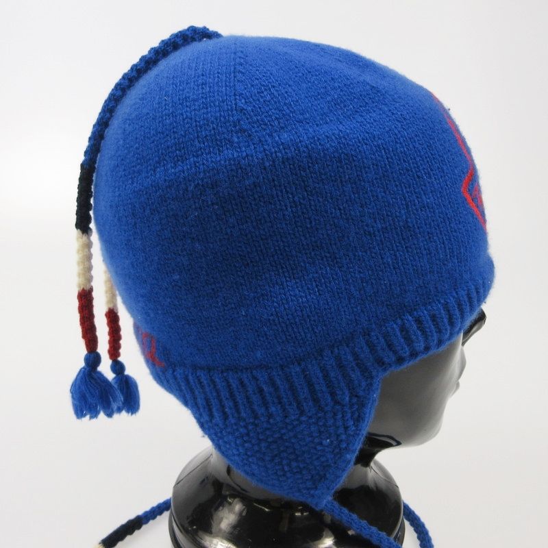 【☆彡】モンクレール ニット帽 ブルー Amazon | (モンクレール) MONCLER ニットキャップ ユニセックス