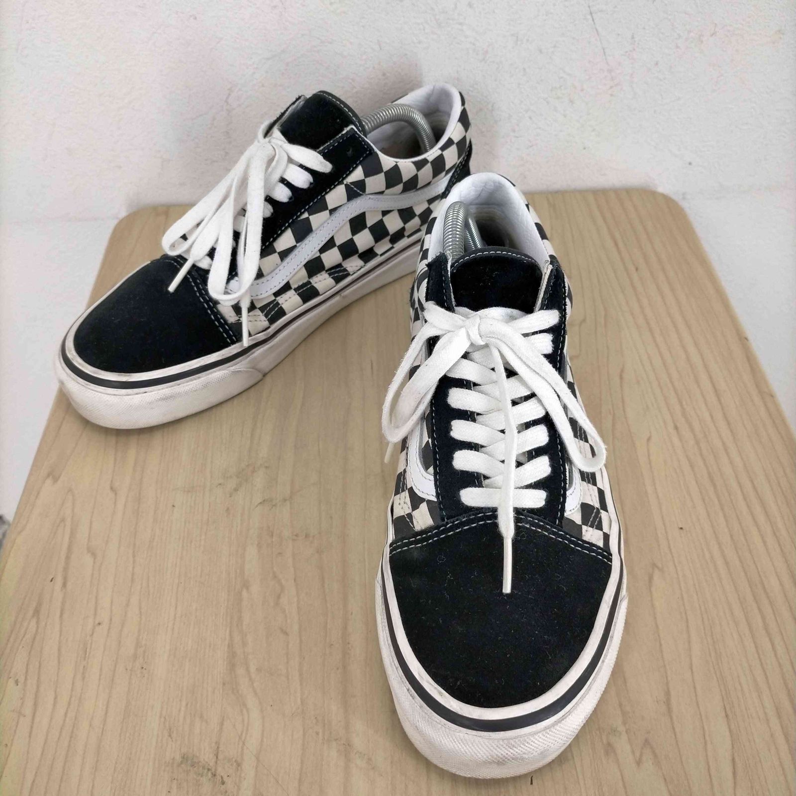 VANS◇ローカットスニーカー/OLD SKOOL PU/オールドスクールPU/27cm/BLK/ブラック/キャンバス 熱かっ