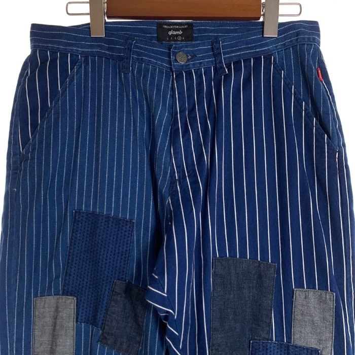 glamb グラム 定価37800円　アンプラグド 裾リブ　立体裁断ジョガー glamb(グラム) GB0424/ST03 : Deformed Shirts Set Up / デ