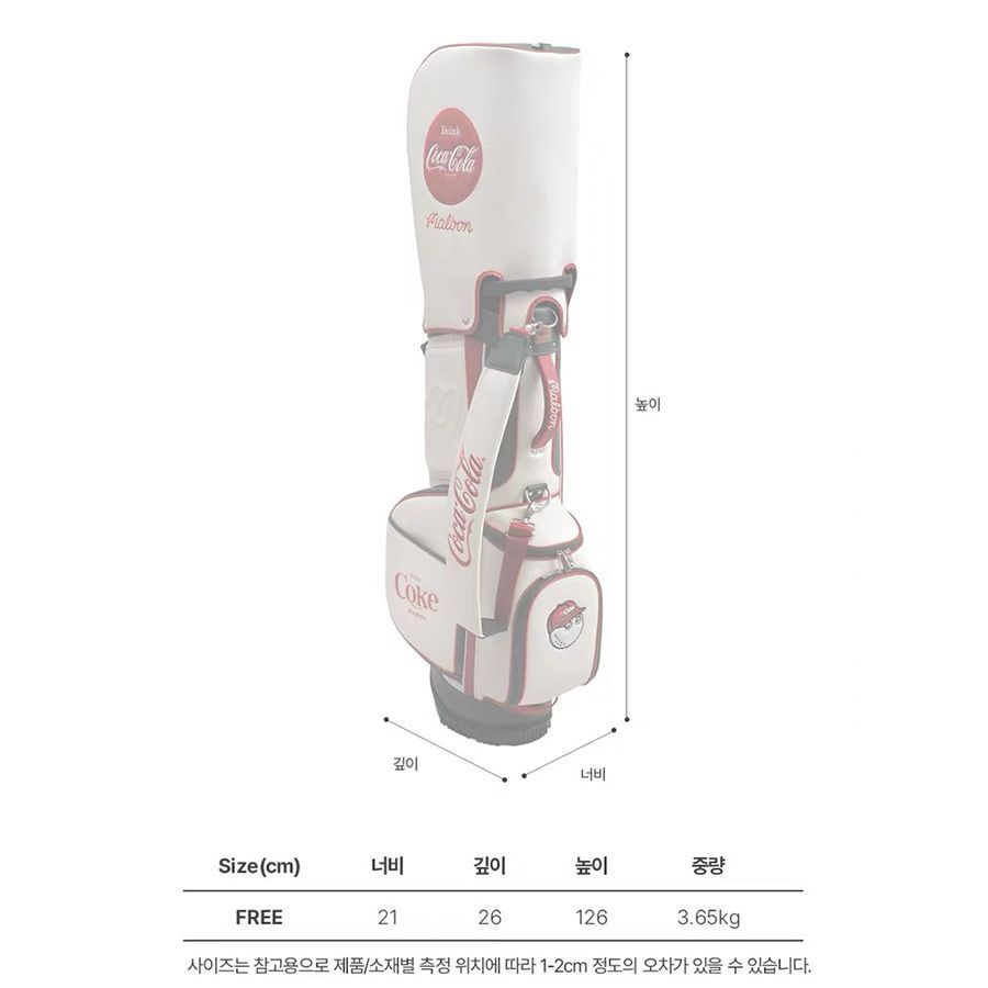 MALBON GOLF ゴルフバッグ タグホイヤー/コカコーラ MALBON GOLF ゴルフバッグ タグホイヤー/コカコーラ