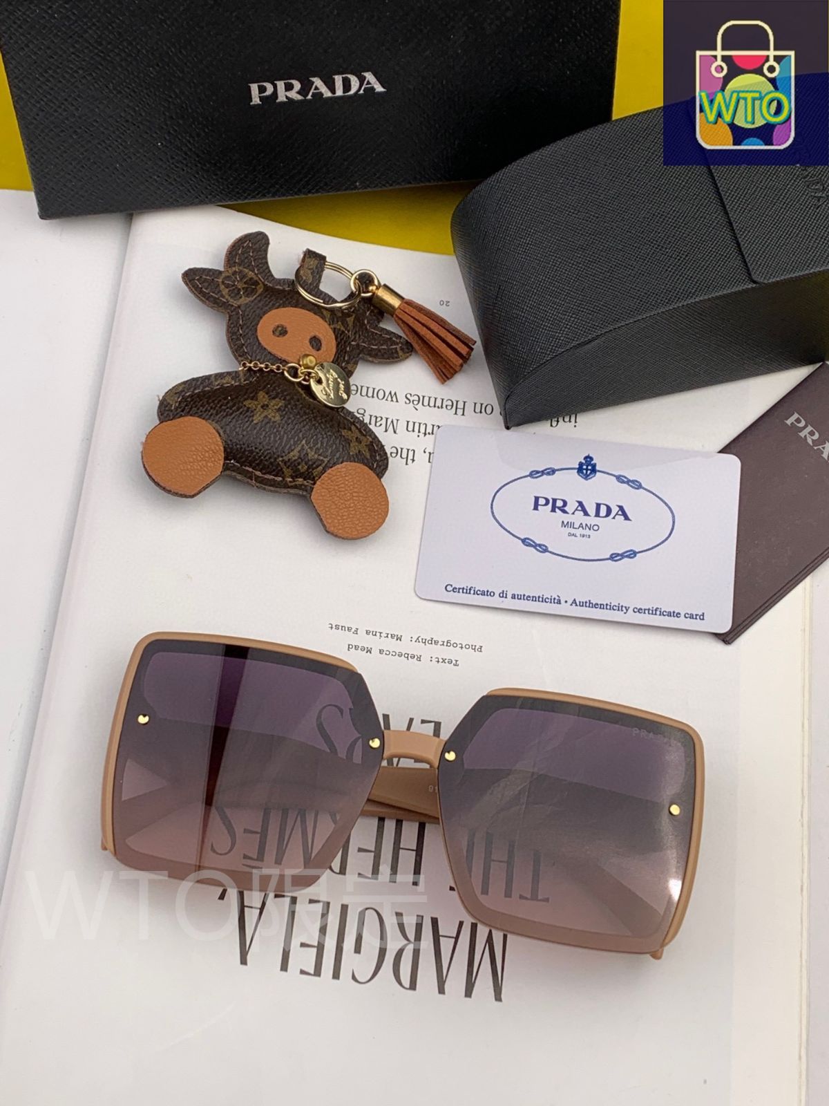 TR 偏光シリーズ、Prada】今日限定特価！プラダ 大フレーム