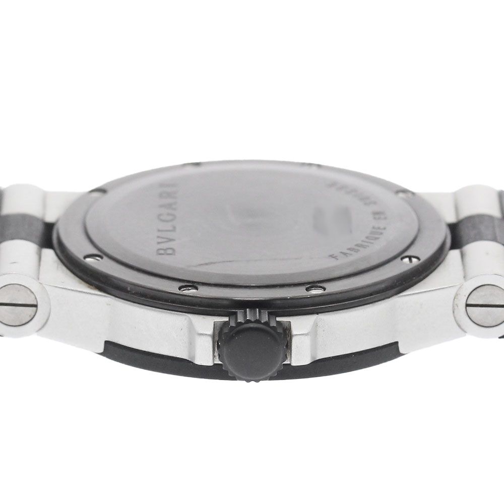 ブルガリ BVLGARI AL32TA アルミニウム デイト クォーツ ボーイズ  