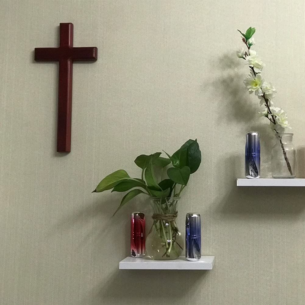 DECHOUS 十字架 木製 壁掛け クロス キリスト教 グッズ 木彫り