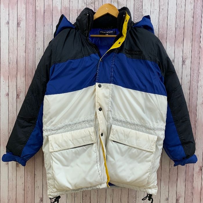 ラルフローレン RALPH LAUREN POLO SPORT ダウンジャケット フード  
