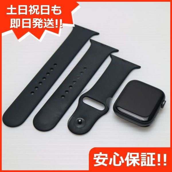 超美品 Apple Watch series4 44mm GPS+Cellular スペースブラック  土日祝発送OK 02000