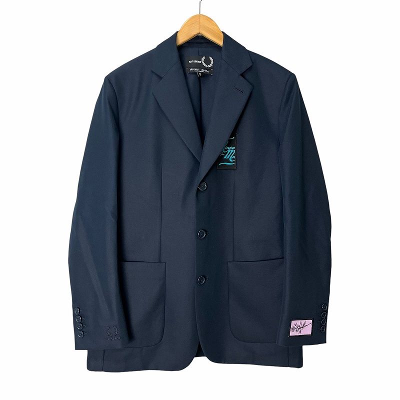 フレッドペリー FRED PERRY × ラフシモンズ RAF SIMONS Patched Blazer 