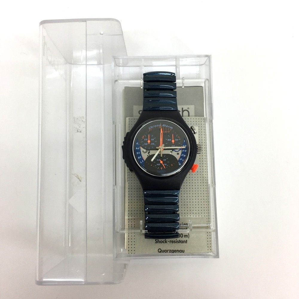 Swatch スウォッチ　クロノグラフ　クォーツ　腕時計　ヴィンテージ　稼働品 Swatch スウォッチ 腕時計 4本セット クロノグラフ/Grand Prix他