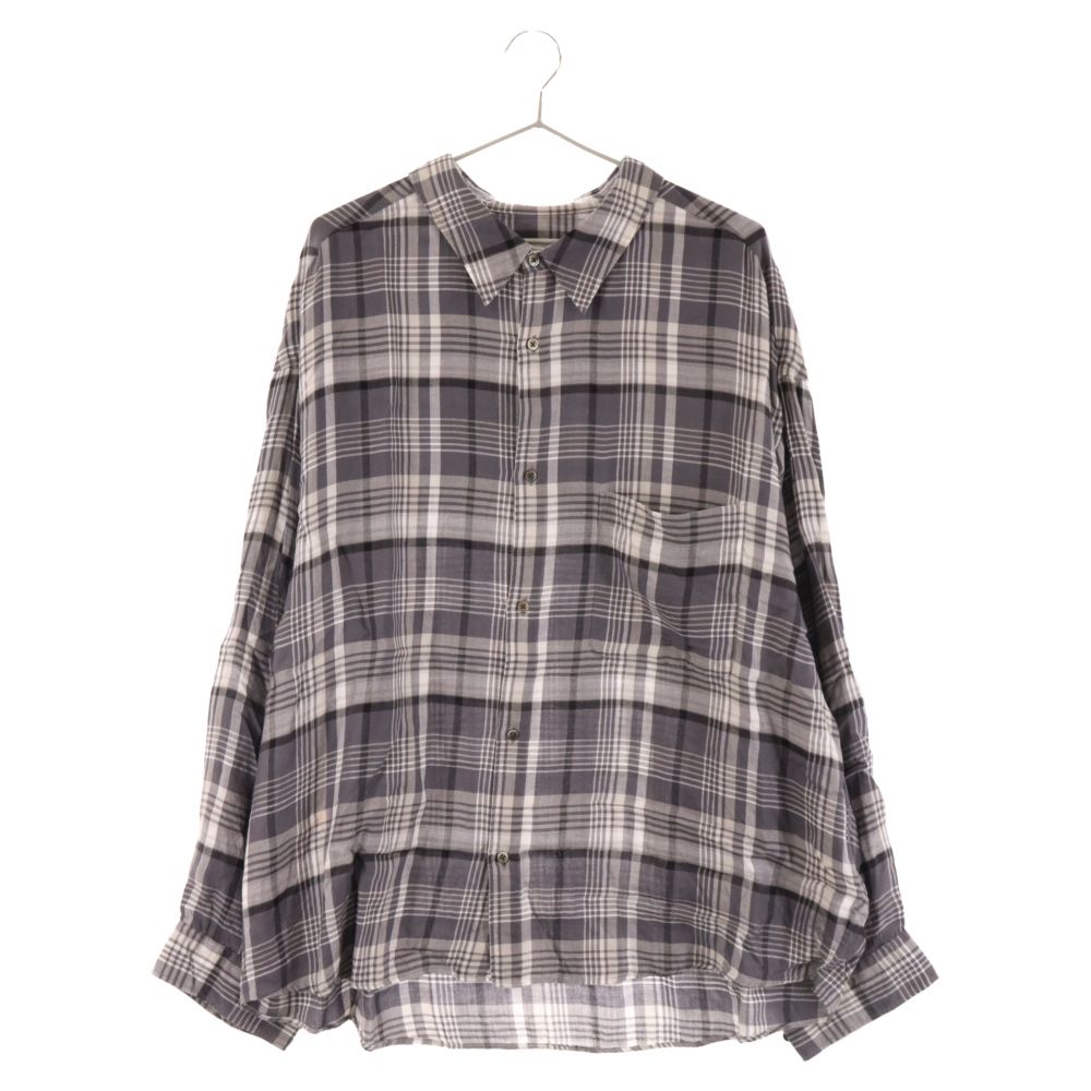 00s OLD GAP チェック半袖シャツ グレー グラフチェック ボックス 00s OLD GAP チェック半袖シャツ グレー グラフチェック
