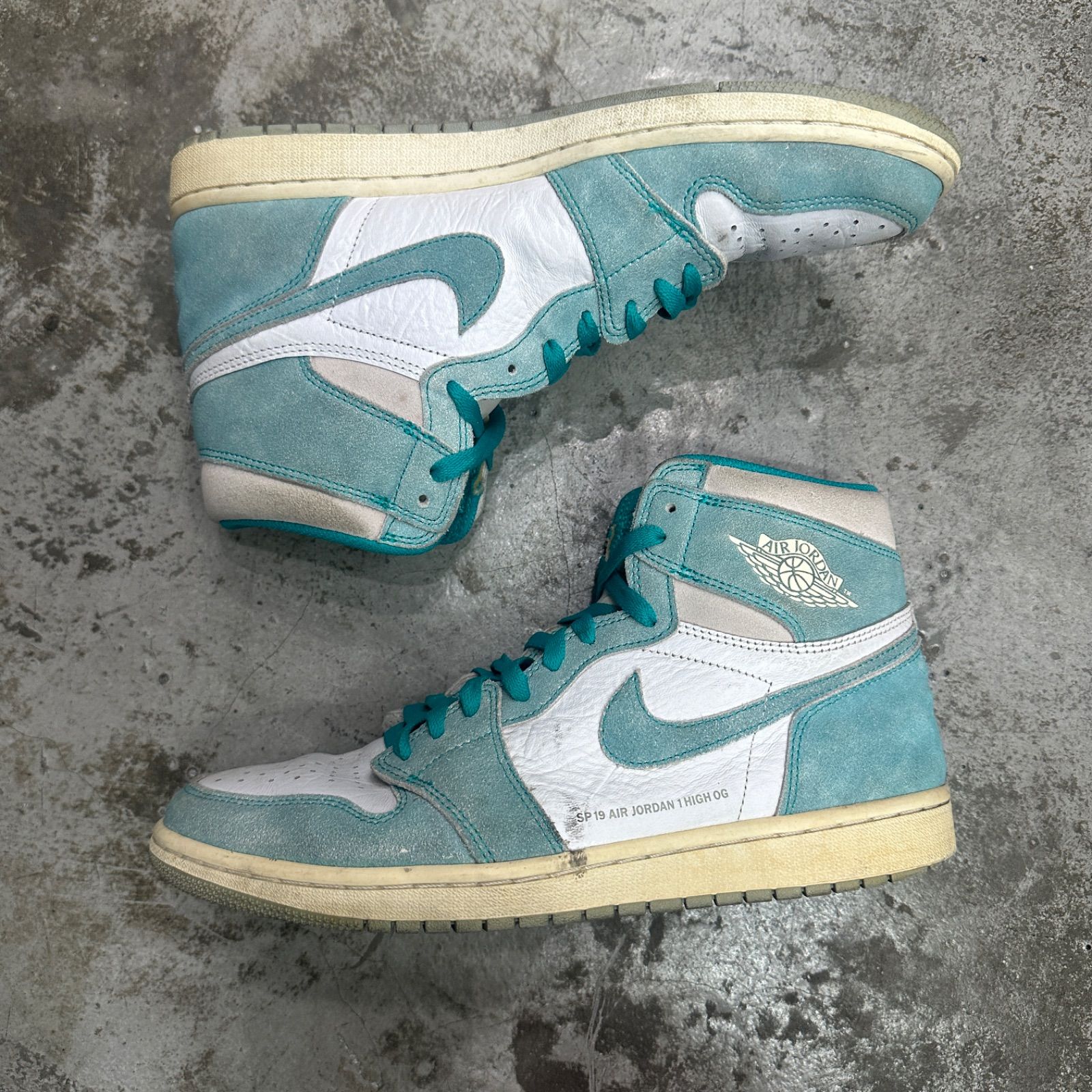 NIKE Air Jordan 1 Retro High OG Turbo Green ジョーダン1 スニーカー 