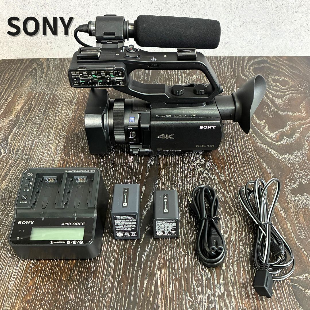 SONY ソニー XDCAM ソリッドステートメモリーカムコーダー PXW-Z90V ビデオカメラ 別売マイク付属 動作良好