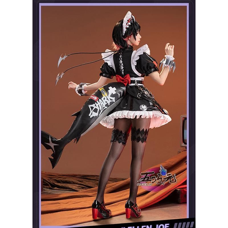 ♥ 精巧 猫屋小舗 ゼンレスゾーンゼロ コスプレ エレン?ジョー 衣装 ウィッグ 靴 武器 追加 BJ0908ML ハロウィン