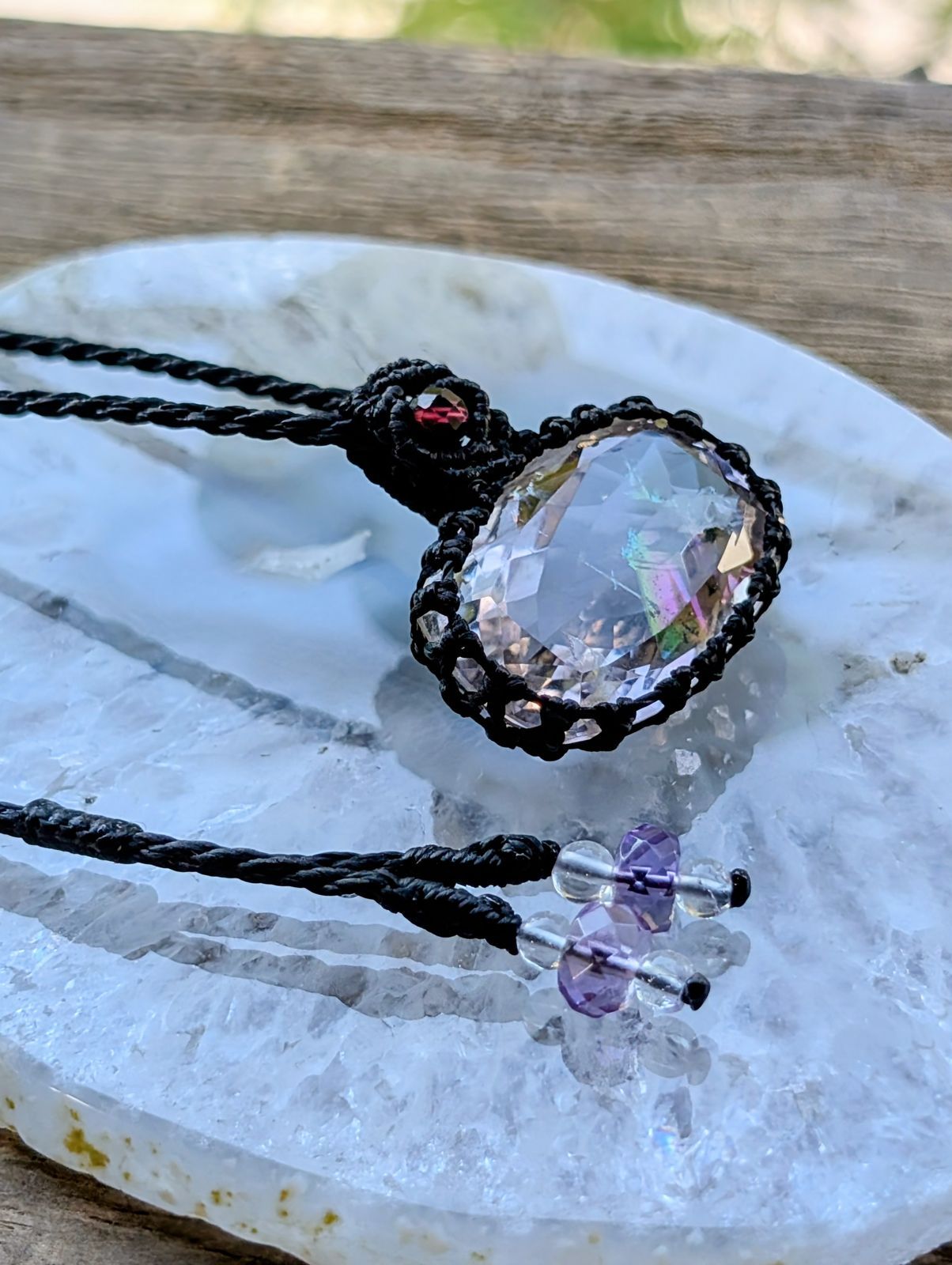 Stone レインボーアメジスト