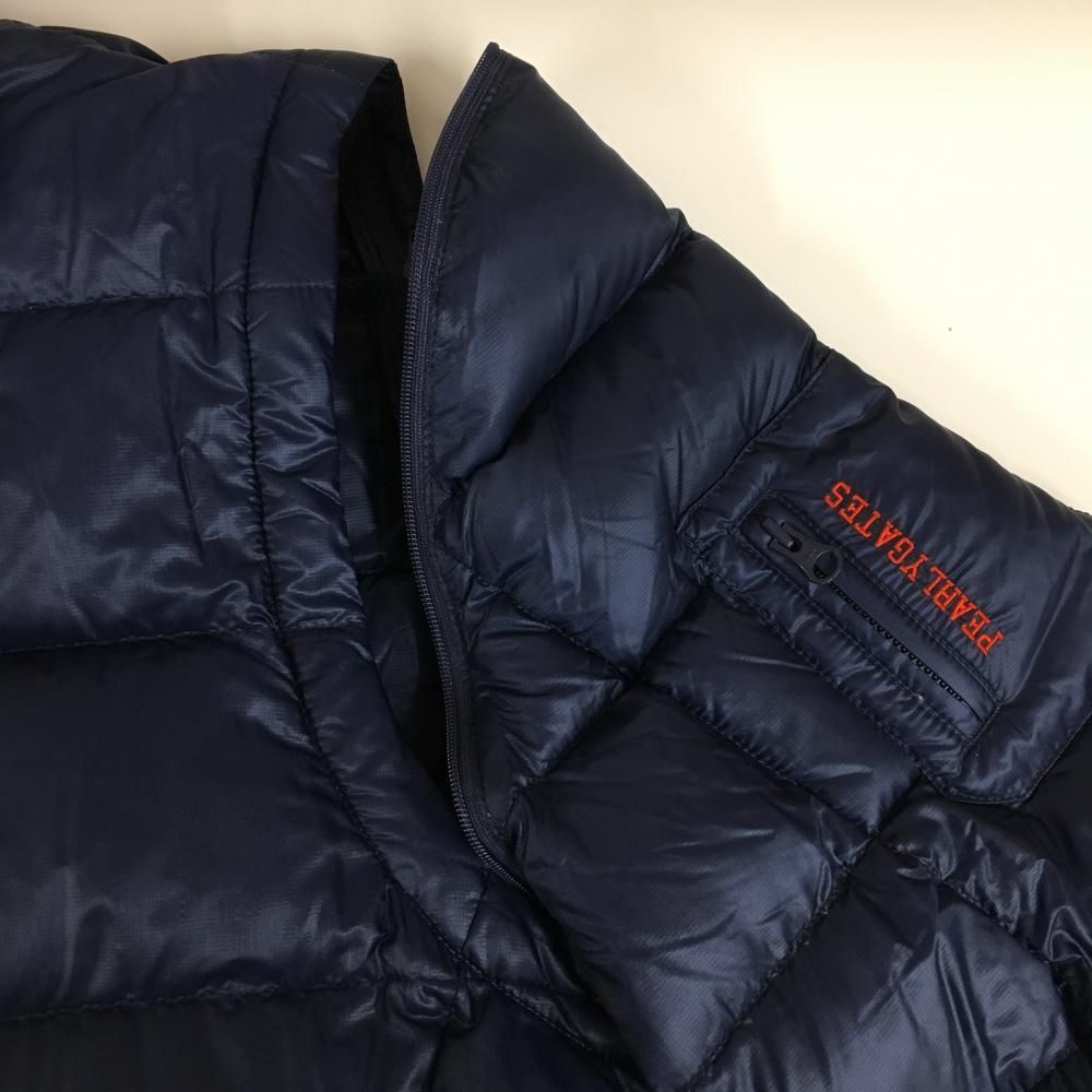 パーリーゲイツ 2WAYダウンジャケット ネイビー 袖着脱可 メンズ