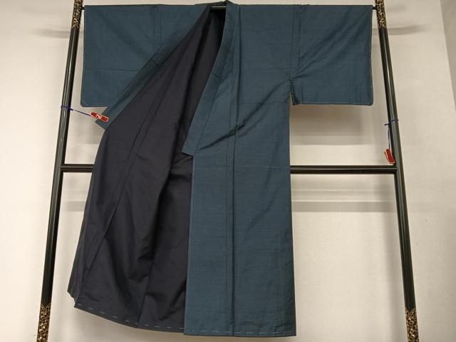 平和屋着物●男性　本場大島紬　アンサンブル　100亀甲　総詰め　水間輝和作　証紙付き　正絹　逸品　未使用　CAAS0134th 平和屋着物○男性 本場大島紬 アンサンブル 100亀甲 総詰め 水間輝和