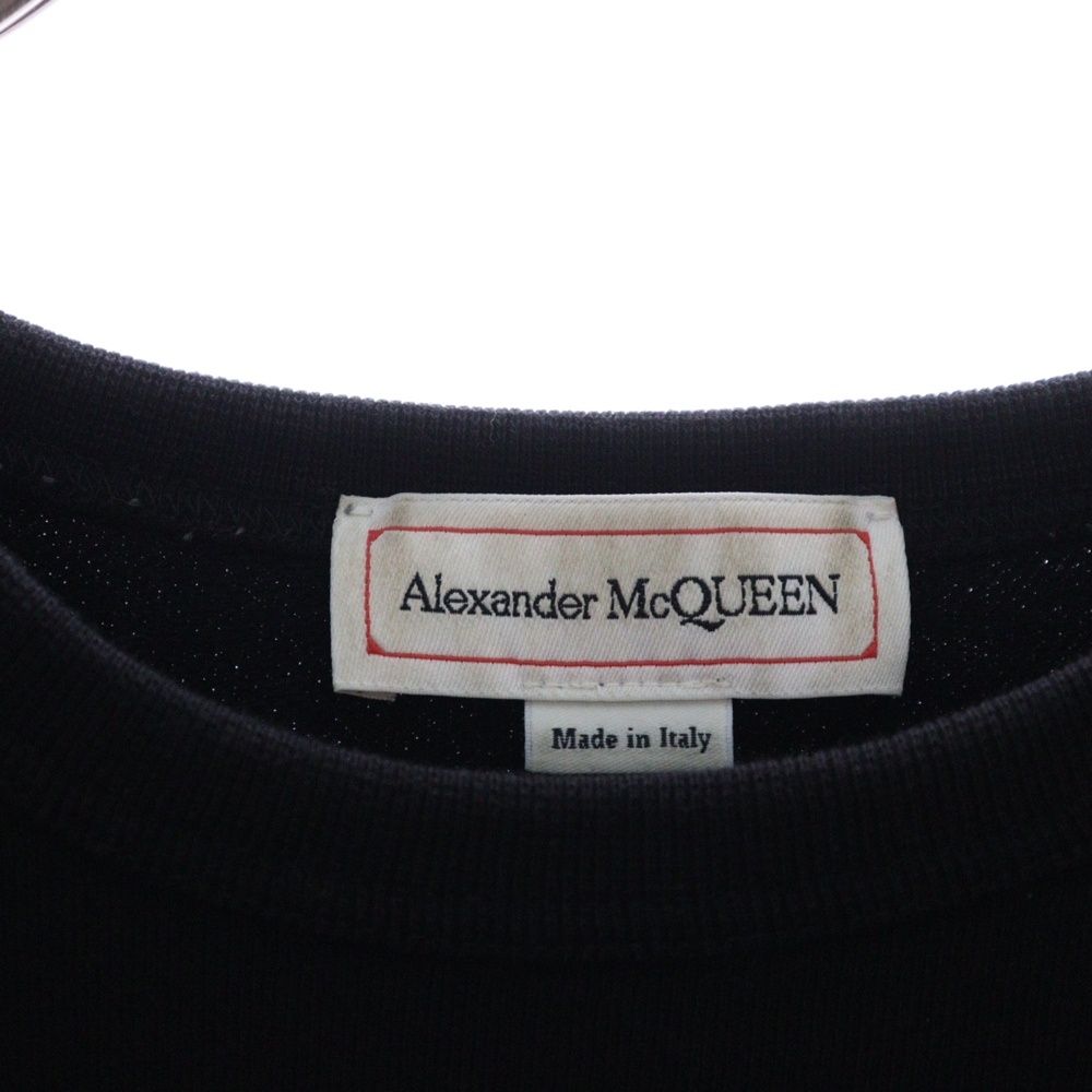関税送料込☆Alexander McQueen オーバーサイズトレーナー black 関税送料込☆Alexander McQueen オーバーサイズトレーナー black