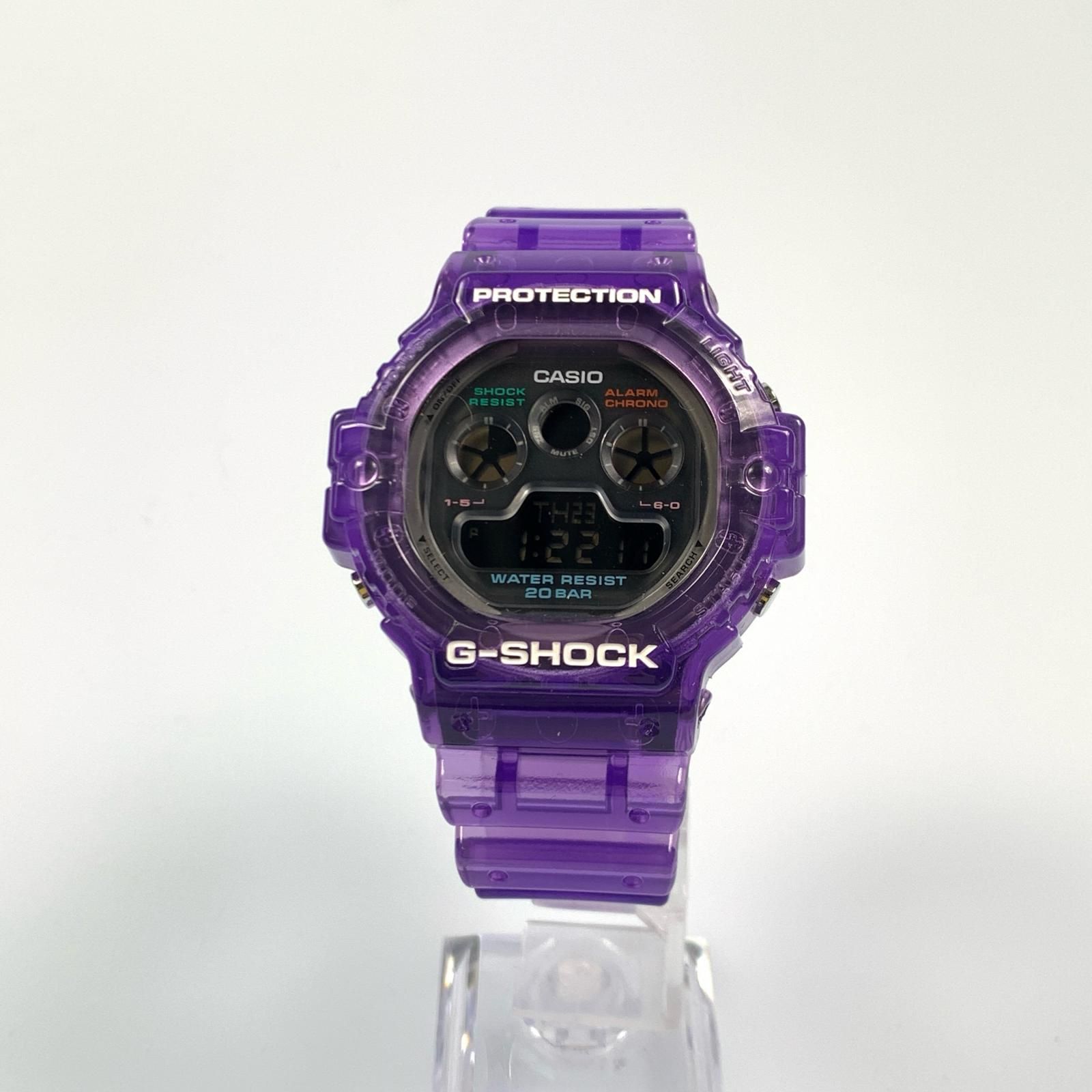 【姫路東店】 中古 G-SHOCK | ジーショック 腕時計 DW-5900JT-6JF デジタルクォーツ パープル 【131】 姫路東店】 中古 G-SHOCK | ジーショック 腕時計 DW-5900JT-6JF