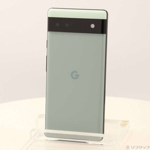 中古品〕 Google Pixel 6a 128GB セージ GB17L au SIMフリー