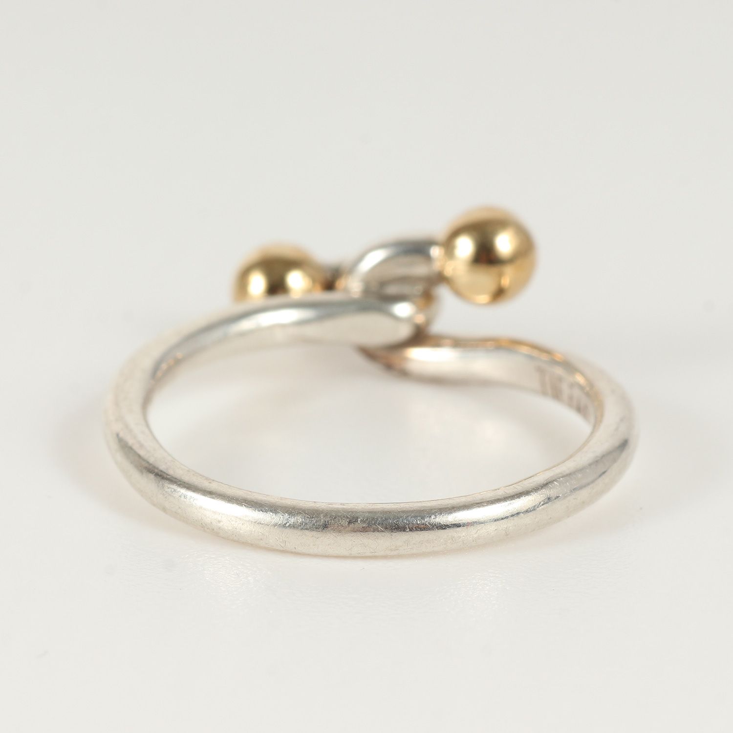 TIFFANY&Co. ティファニー サイズ:12号 フック&ダブルアイ コンビ