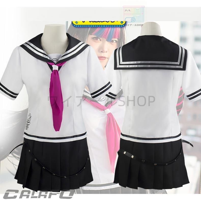 澪田唯吹 コスプレ衣装 ウイッグ ダンガンロンパ２ Dangan Ronpa 澪田唯吹 コスプレ衣装 WWW_TRAVELLANDINDIA_COM