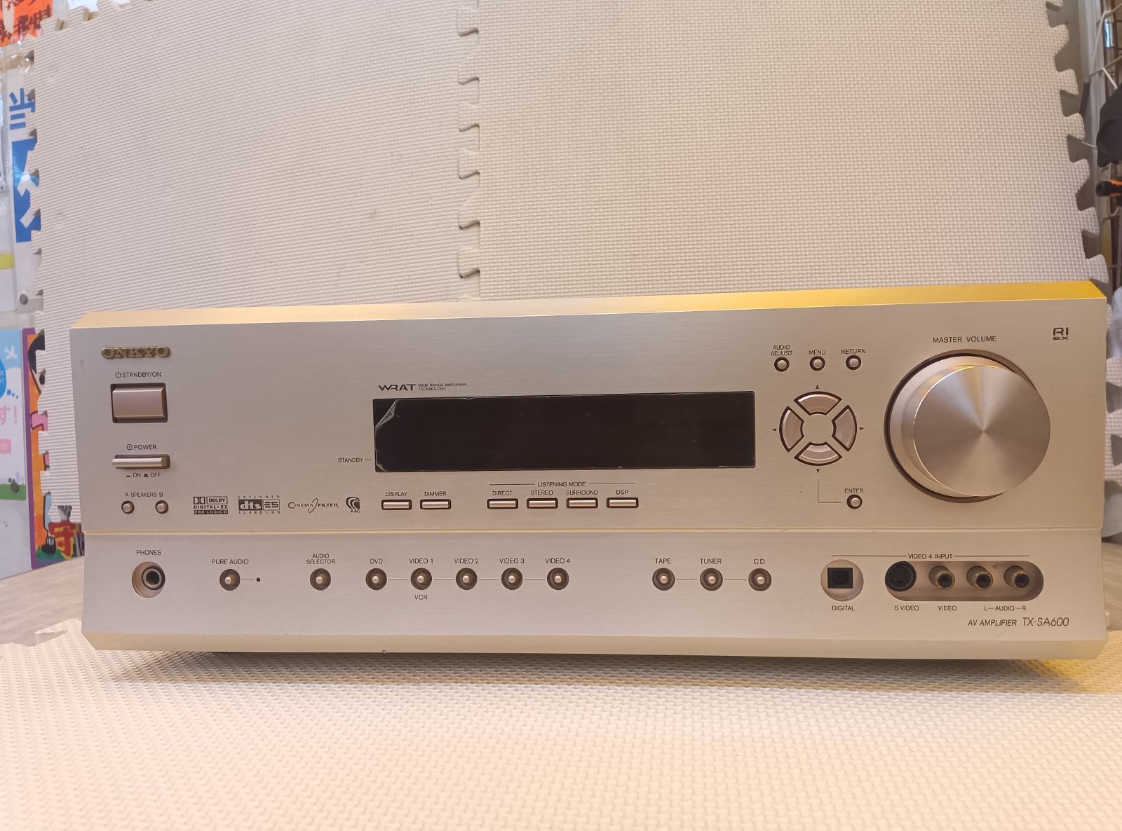 ジャンク品 ONKYO AVアンプ TX-SA600 通電確認のみ - メルカリ