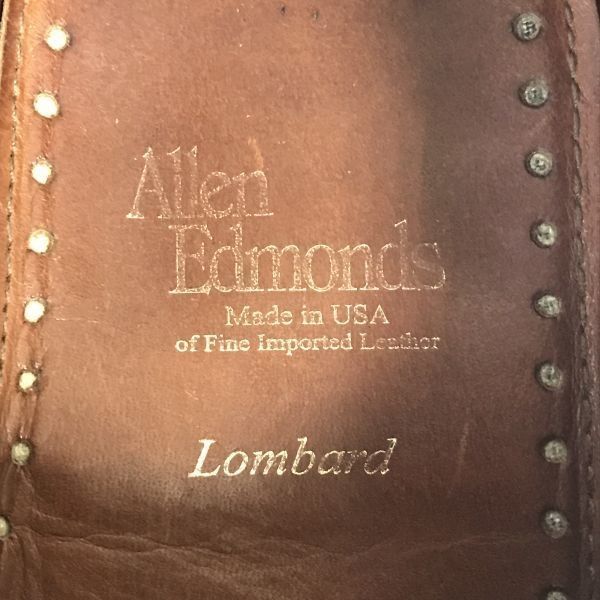 USA製ビンテージ/Vintage☆アレンエドモンズ/ALLEN EDMONDS/Lombard