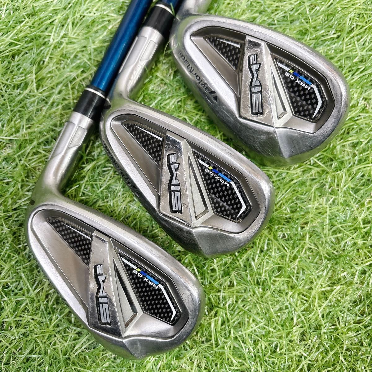 SIM2 MAX 7本セットアイアン6, 7, 8, 9, P,AW,SW 7本 sim2max