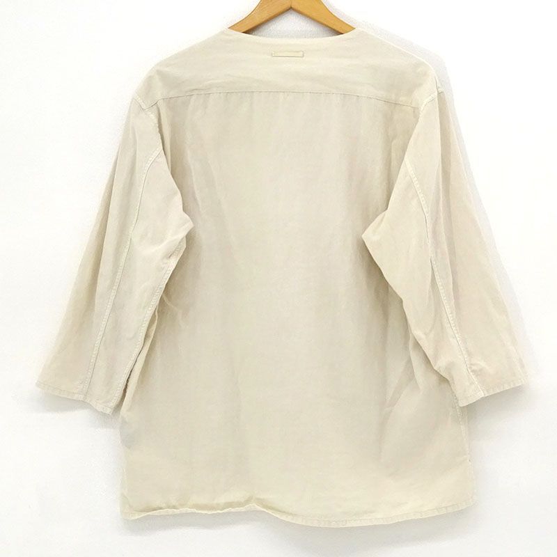 三重店】kinema｜キネマ full open sleeping shirt フルオープン 