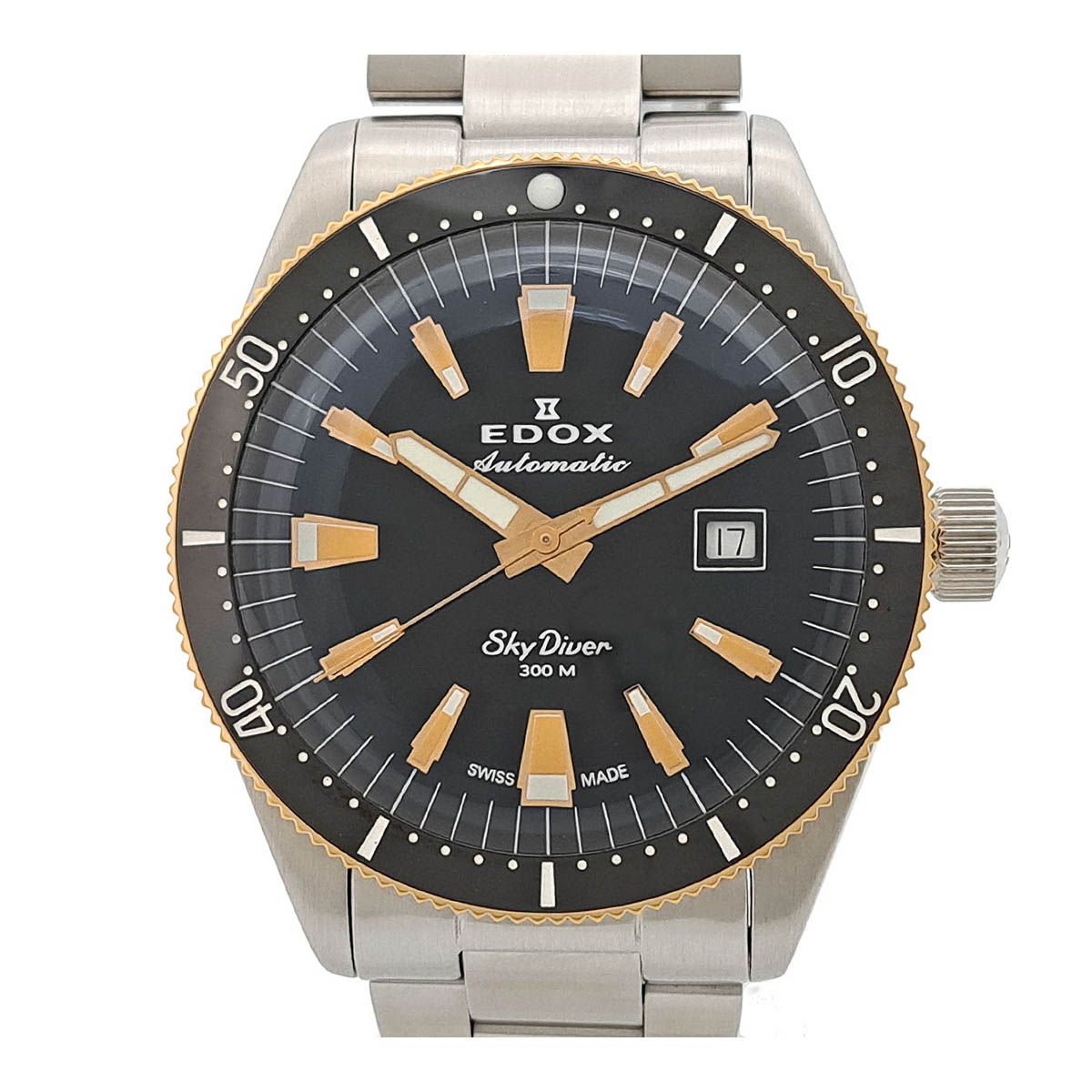 エドックス スカイダイバー デイト オートマティック リミテッド  