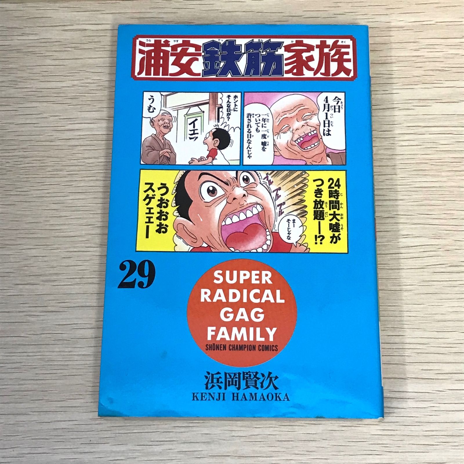 初版】浦安鉄筋家族 29巻/【作者】浜岡賢次/GF-0225001706-YP/GF08751