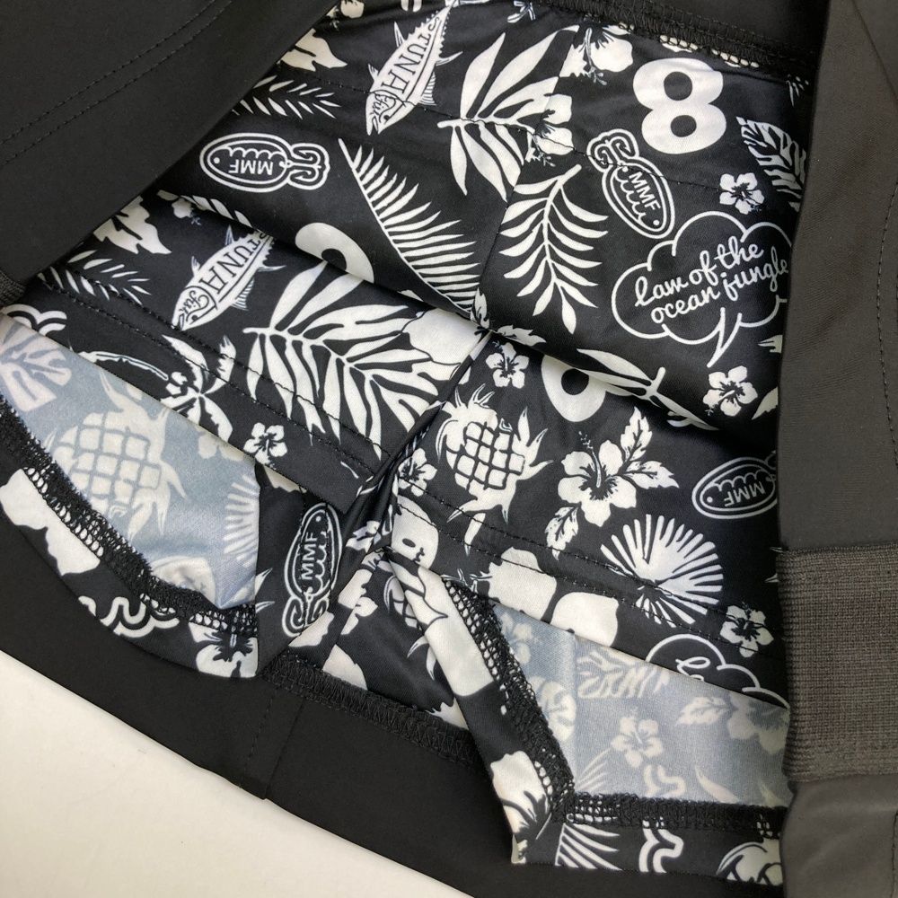 サイズ：S MUTA ムータ インナー付ナイロンスカート ブラック系