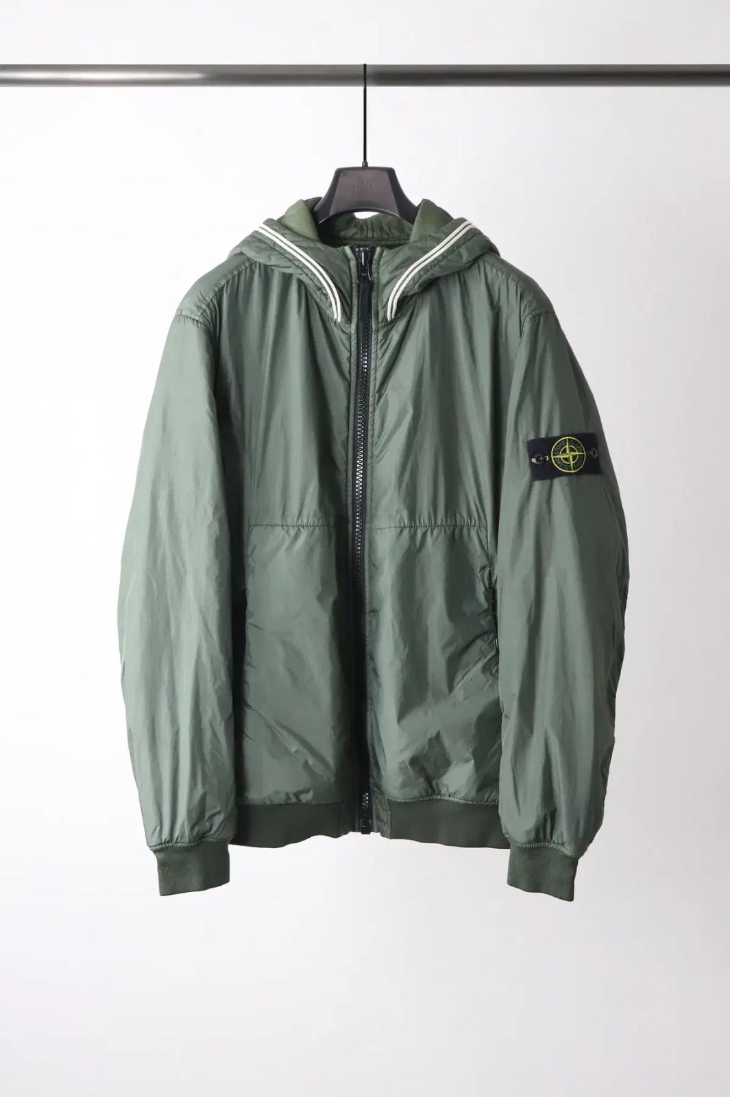 ストーンアイランド クリンクルレップス プリマロフト DARK GREEN XL